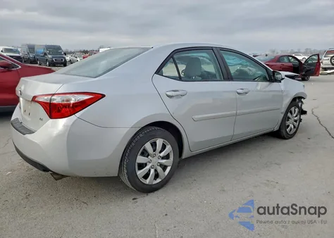 2014 Toyota Corolla L из США, поврежденный, VIN 2T1BURHE5EC184866